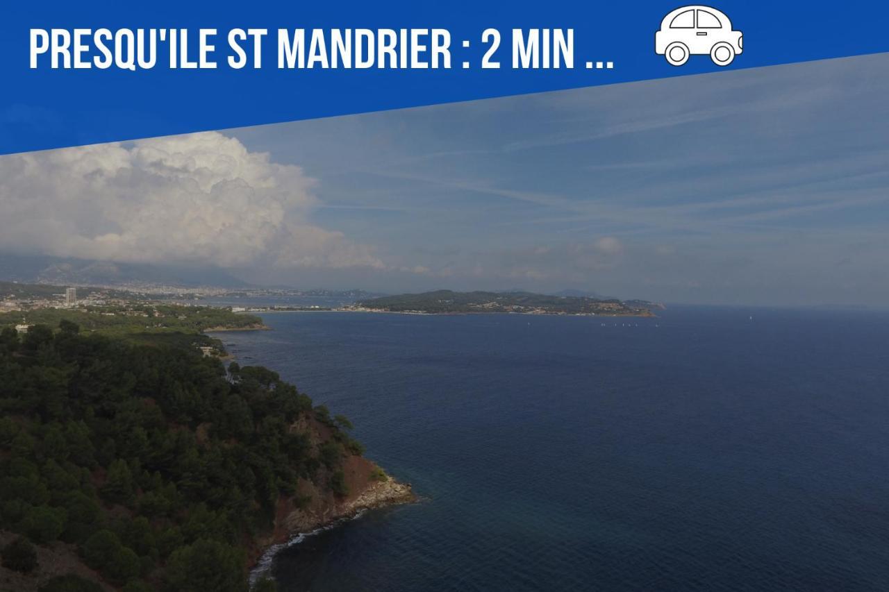 Little Bali - Cosy-Vue Mer - Plage - Host Provence Ла-Сейн-сюр-Мер Екстер'єр фото